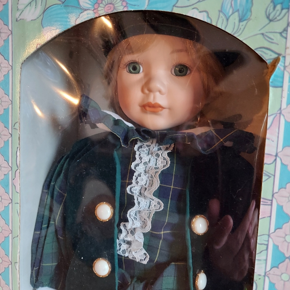 The Leonardo Collection Doll. Never been taken out of box. "Patrick".